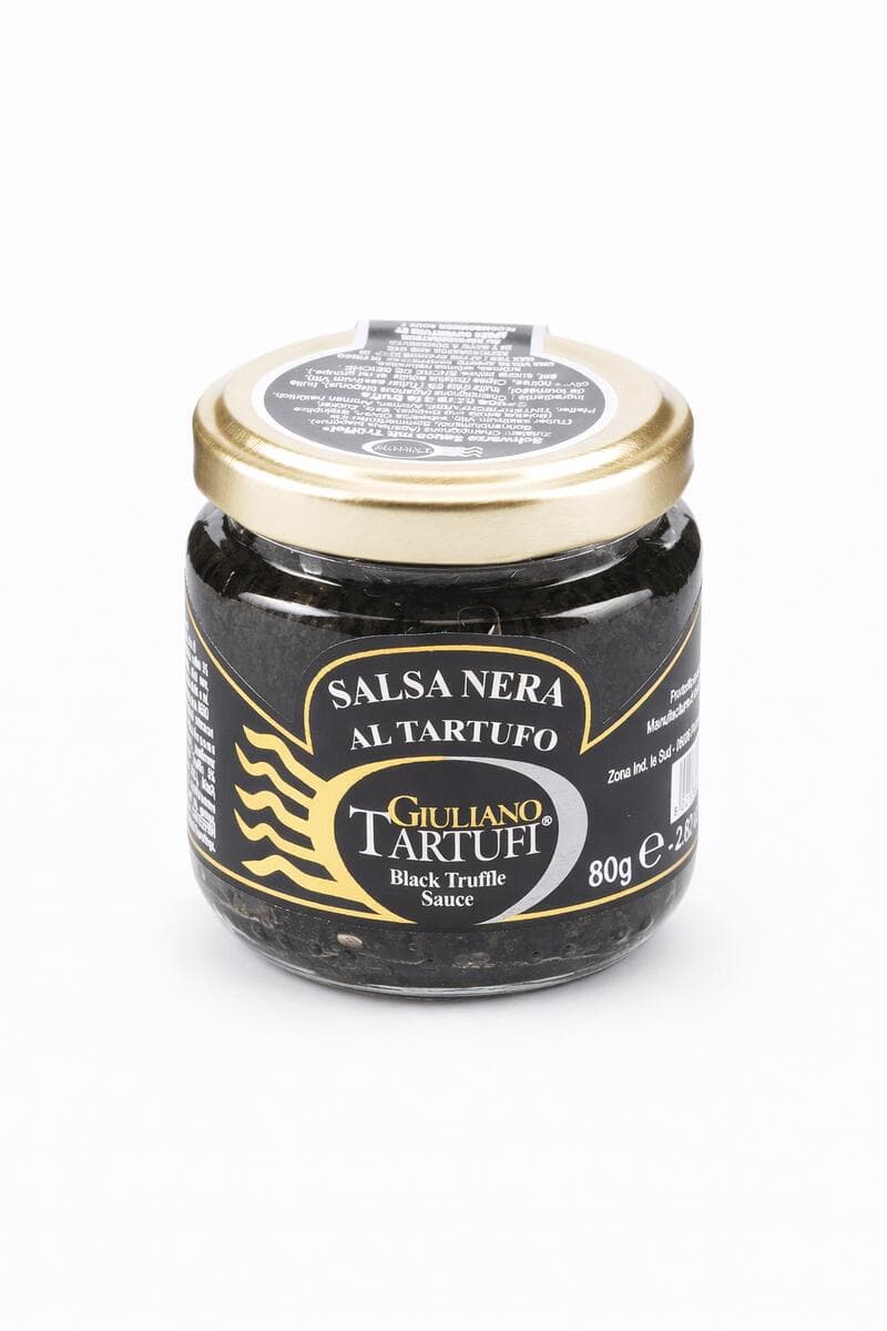 SALSA NERA CON TARTUFO ESTIVO 80GR Giuliano Tartufi