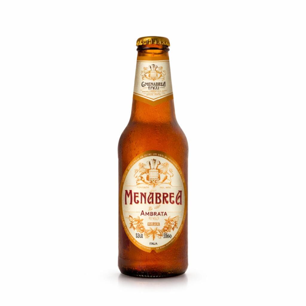Birra Ambrata Menabrea 330 ML