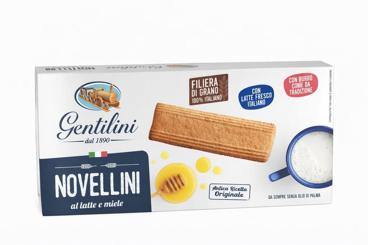 Novellini al latte e miele 250grs