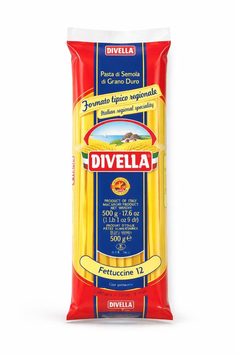 Fettuccine 500 grs DIVELLA