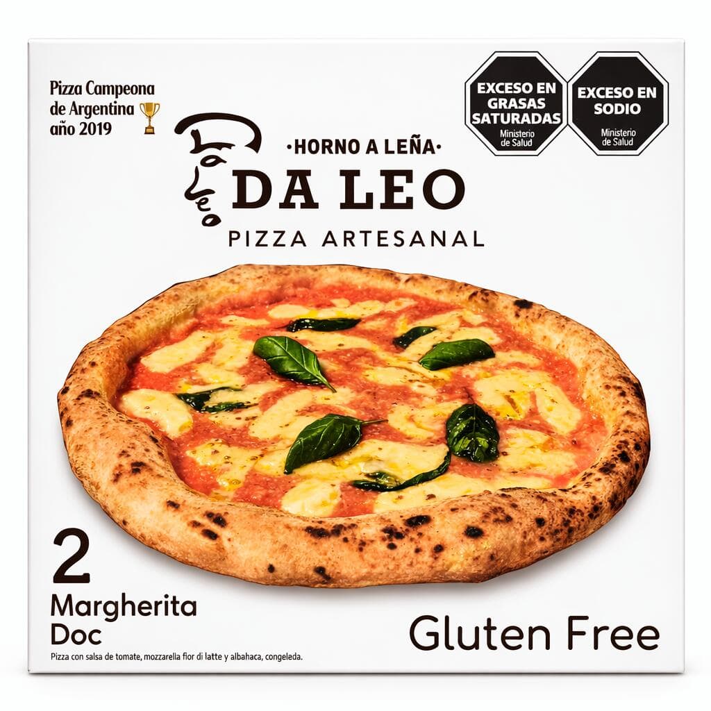 DALEO PIZZA MARGHERITA GLUTEN FREE X 2