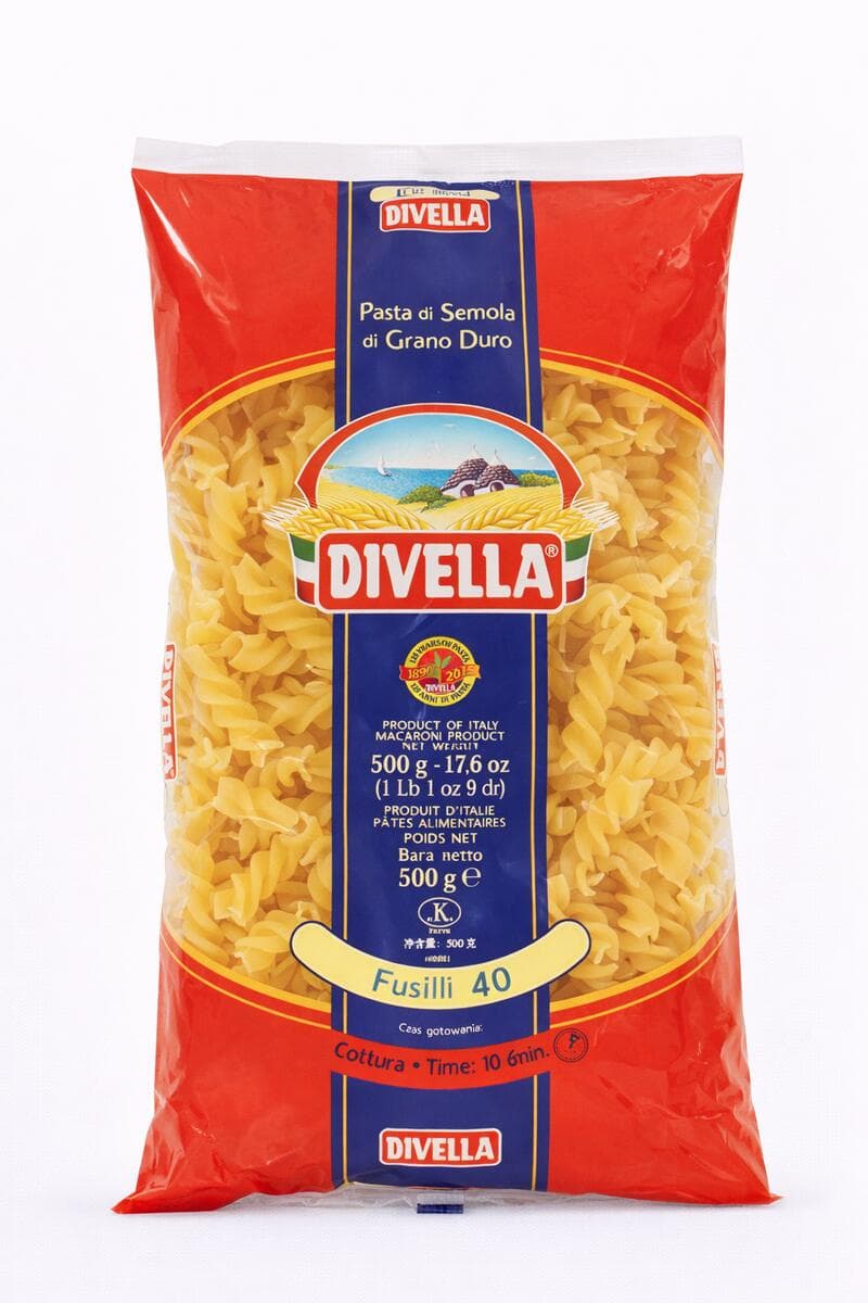 Fusilli 500 grs DIVELLA