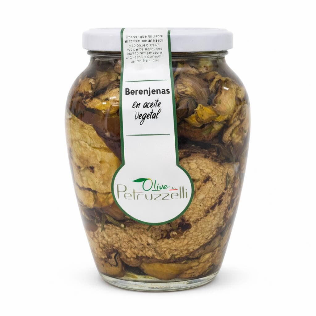 berenjenas grilladas 580ml Petruzzelli