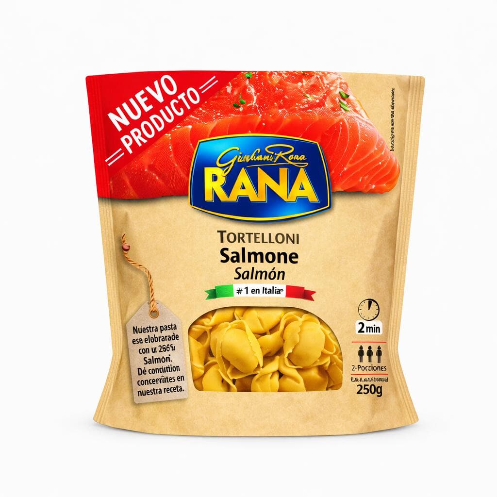 TORTELLONI SALMON RANA 250 GRS
