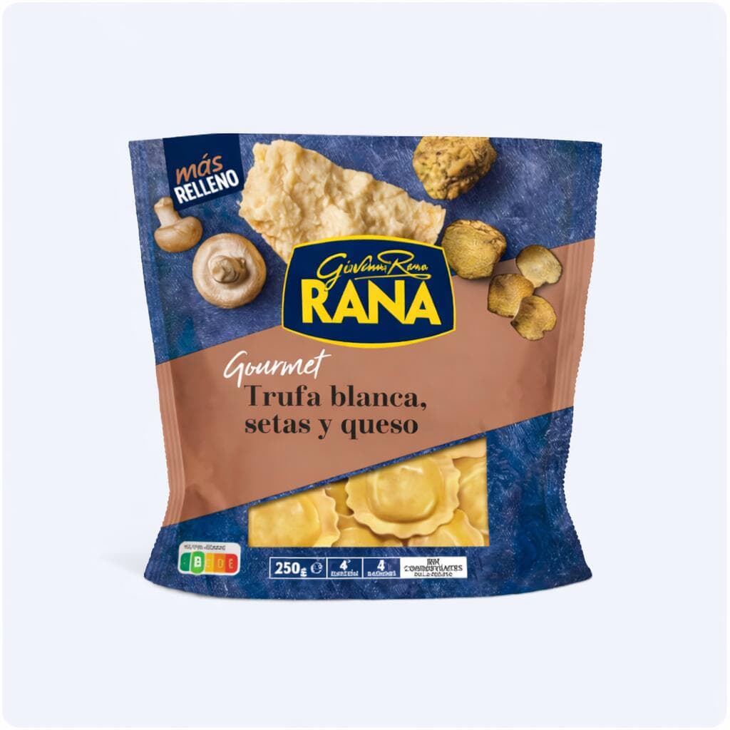 GIRASOLI TRUFA BLANCA, SETAS Y QUESO RANA 250 GRS